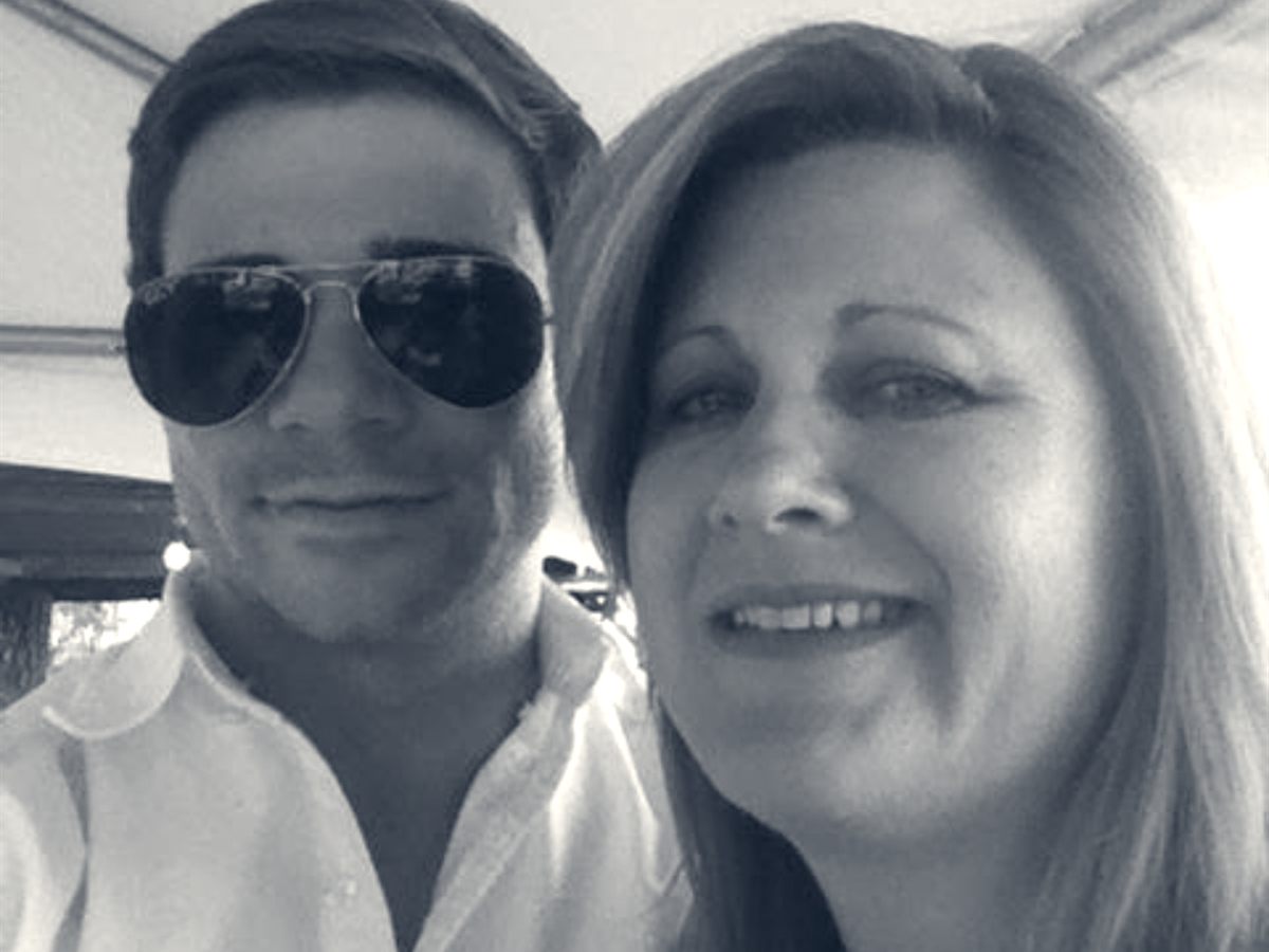 Drew and his Mom